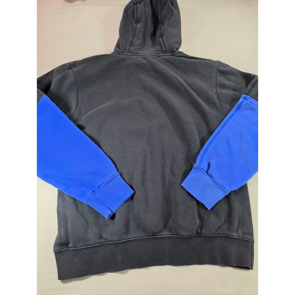 Jordan Florida Gators Hoodie Mens Small Black Blue Colorblock Jumpman Pullover